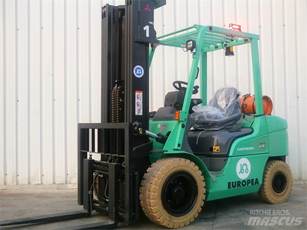 Mitsubishi FG30NTD LPG tehnika