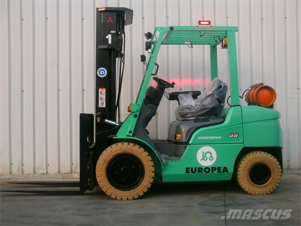 Mitsubishi FG30NTD LPG tehnika