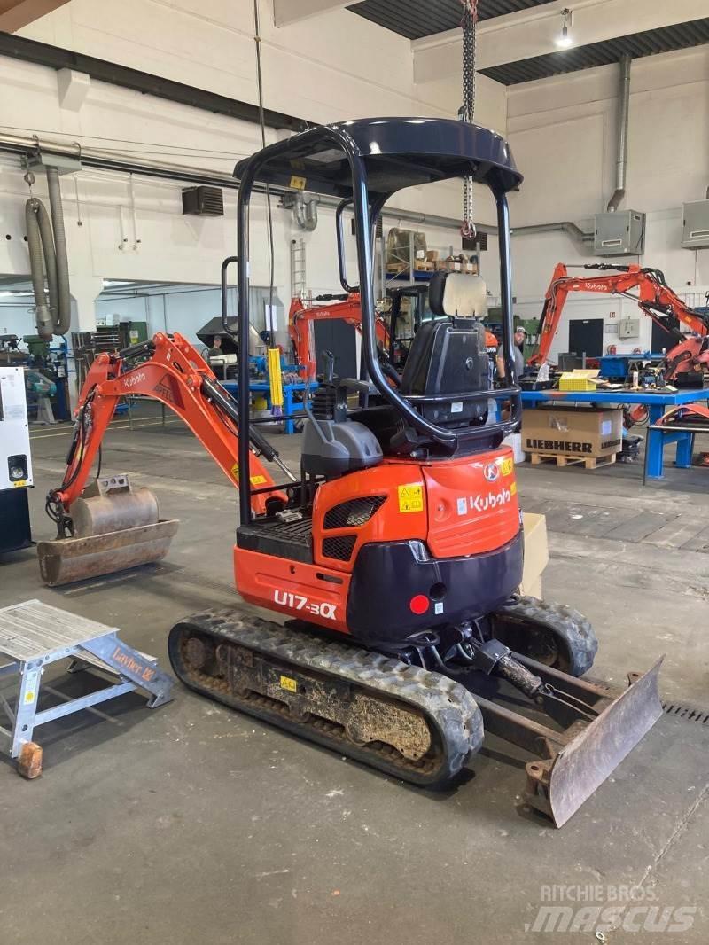 Kubota U17-3 Mini ekskavatori < 7 t