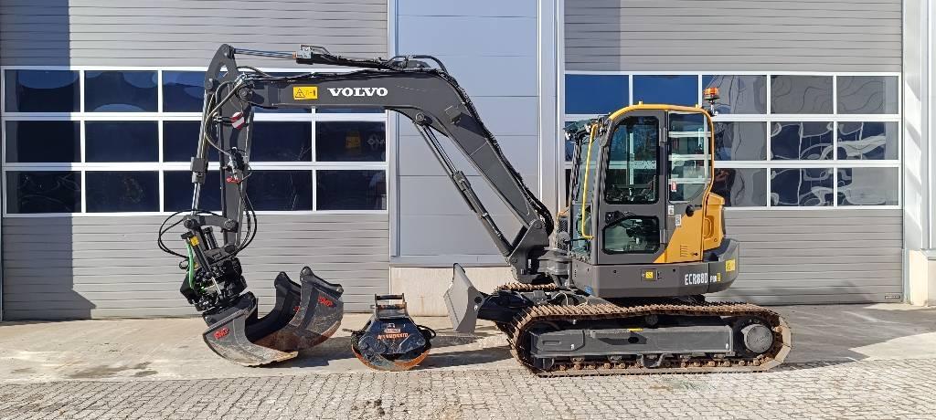 Volvo ECR88D Vidēja lieluma ekskavatori 7 t - 12 t