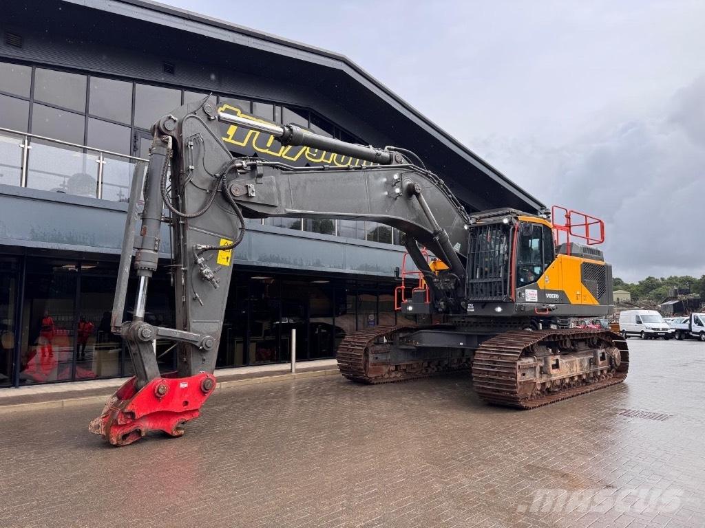 Volvo EC550El Kāpurķēžu ekskavatori
