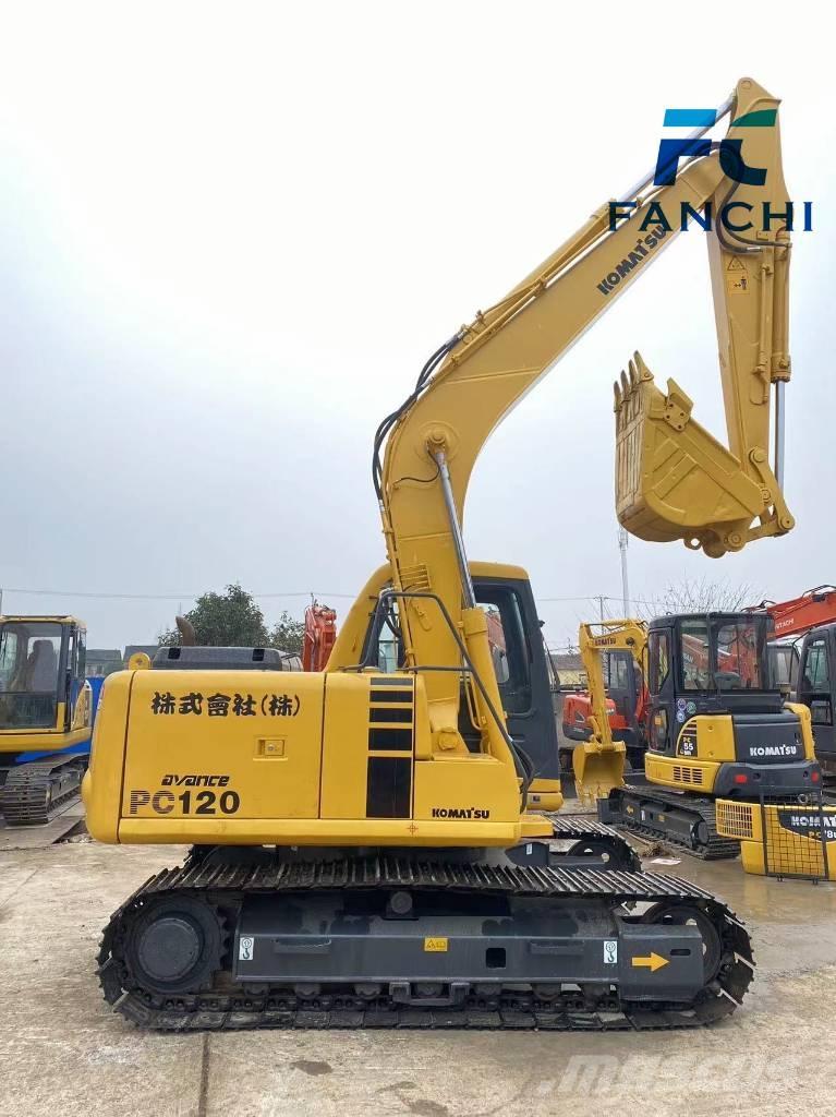 Komatsu PC 120 Kāpurķēžu ekskavatori