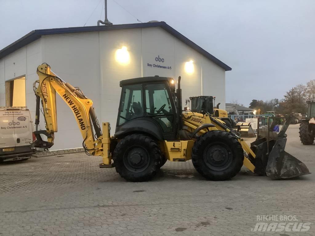 New Holland B 115 C Ekskavatori-iekrāvēji