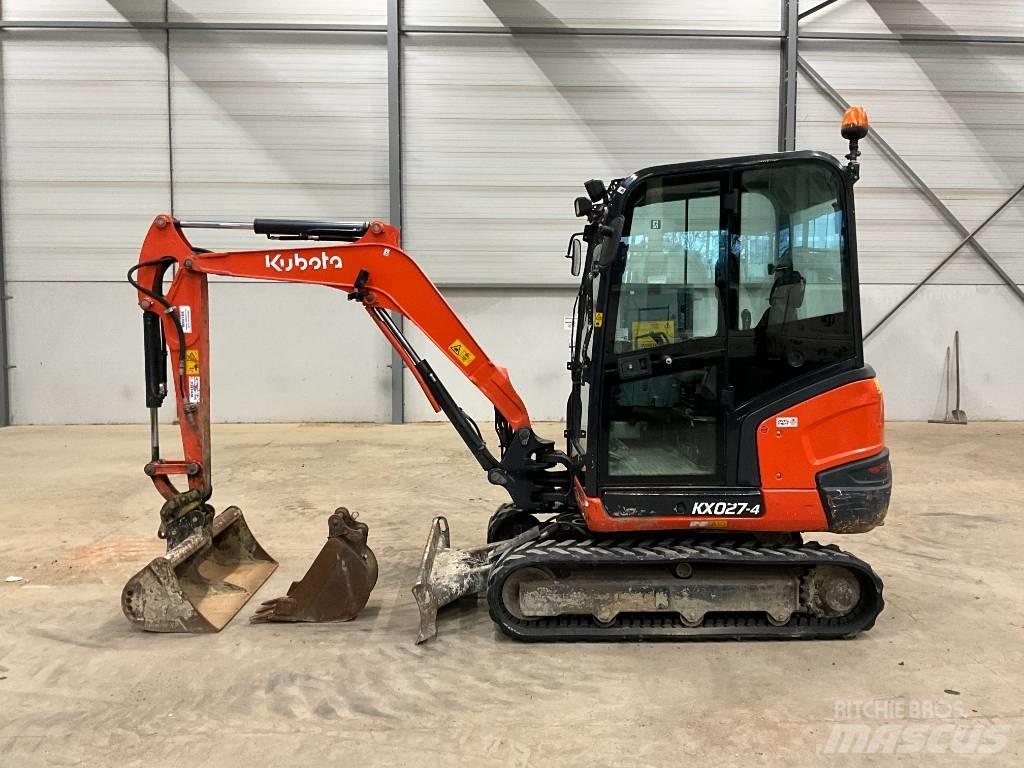Kubota KX 027-4 Mini ekskavatori < 7 t