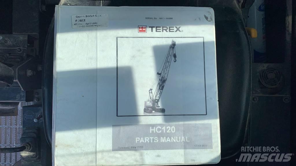 Terex HC 120 Kāpurķēžu ceļamkrāni