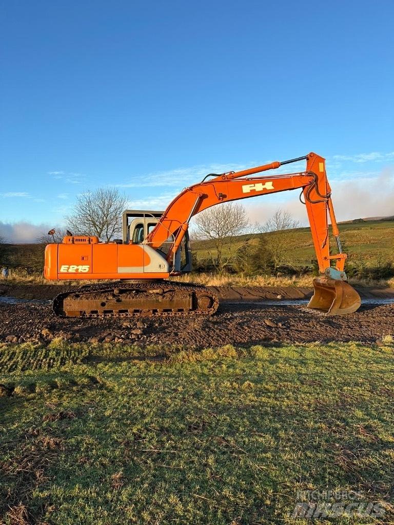 Fiat-Kobelco E215 Kāpurķēžu ekskavatori