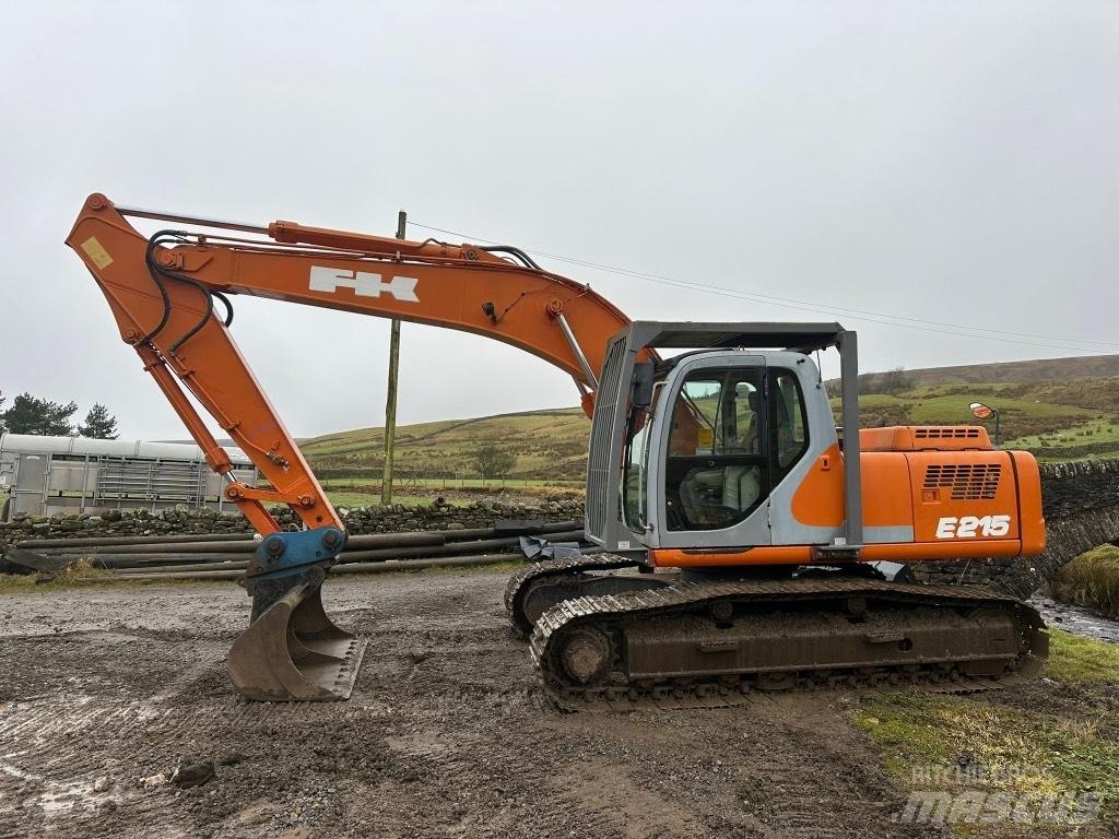 Fiat-Kobelco E215 Kāpurķēžu ekskavatori