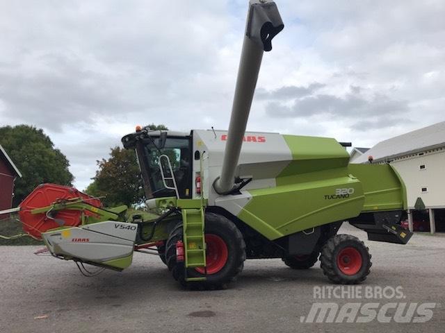 CLAAS Tucano 320 Ražas novākšanas kombaini