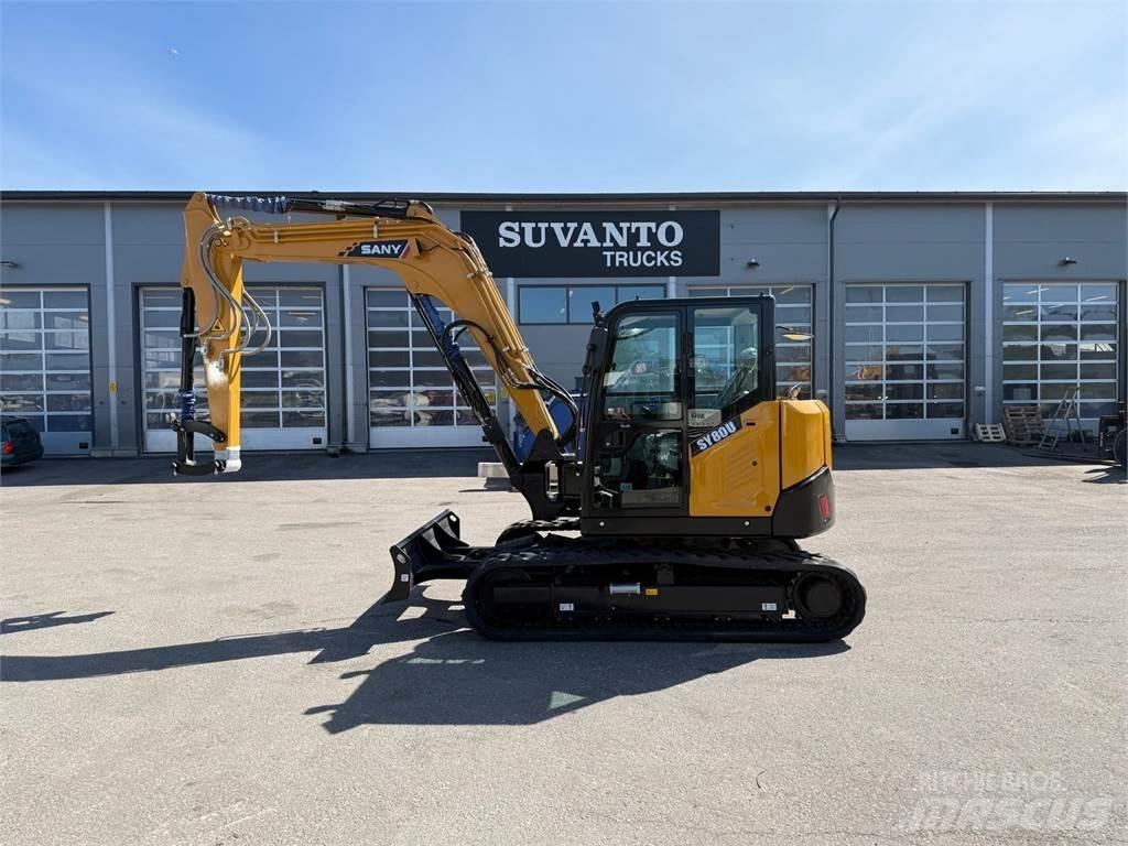 Sany SY80U Vidēja lieluma ekskavatori 7 t - 12 t