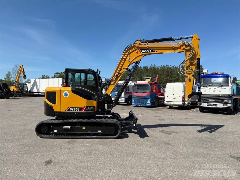 Sany SY80U Vidēja lieluma ekskavatori 7 t - 12 t