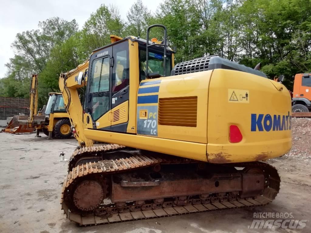 Komatsu PC 170 LC-10 Kāpurķēžu ekskavatori