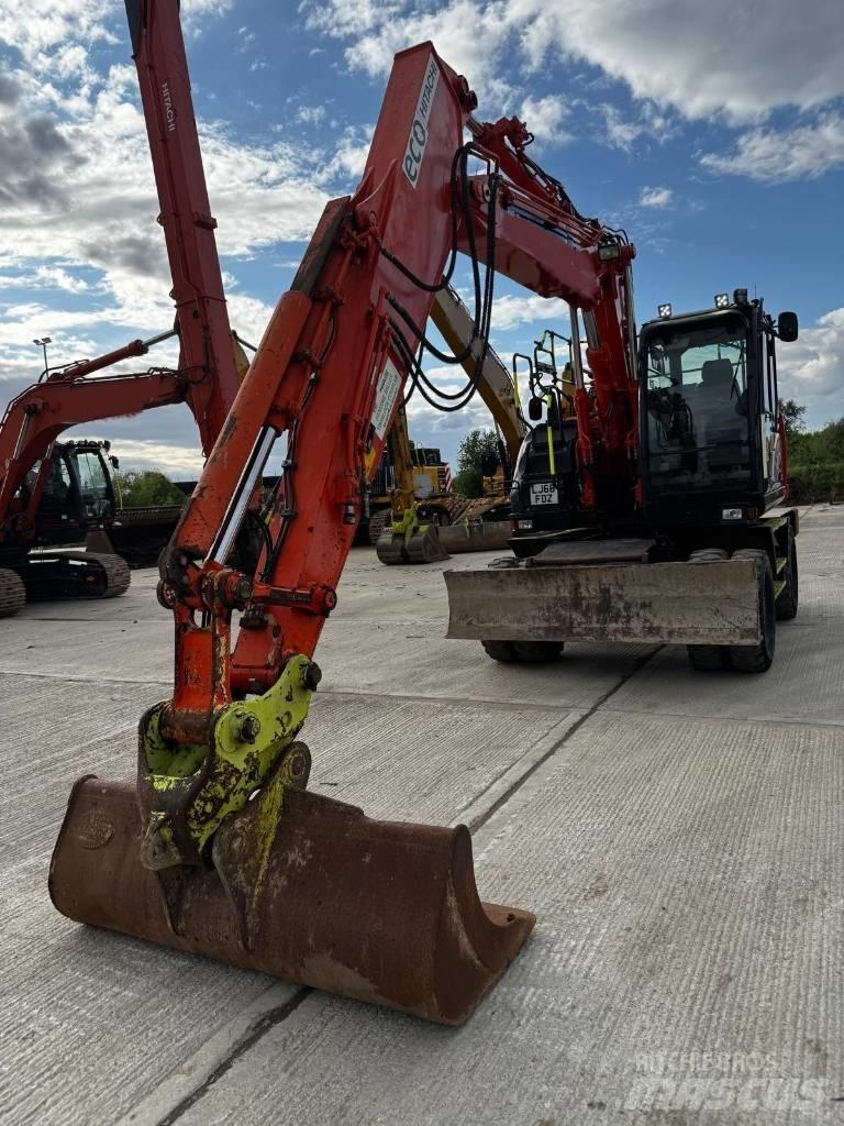 Hitachi ZX 145 W-6 Ekskavatori uz riteņiem