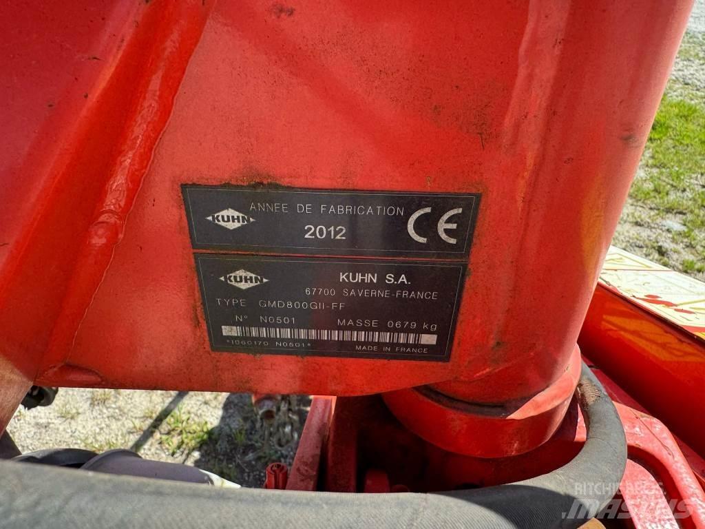 Kuhn GMD 800GIIFF Pļaujmašīnas
