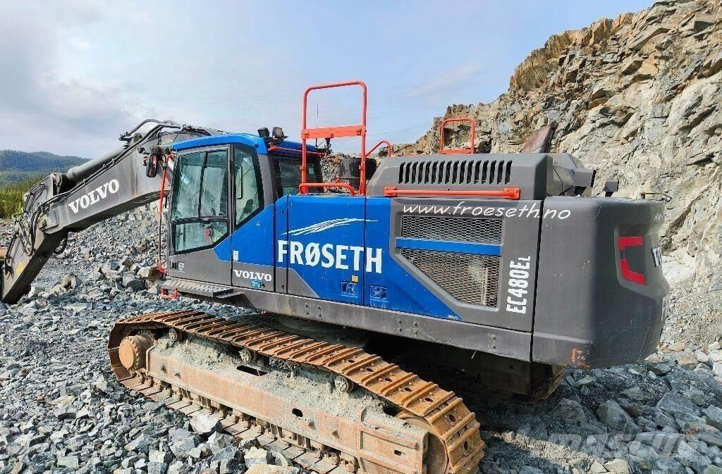 Volvo EC 480 E L Kāpurķēžu ekskavatori