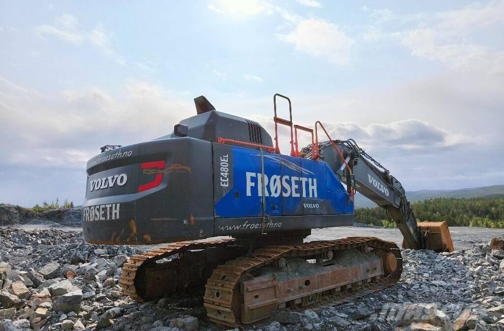 Volvo EC 480 E L Kāpurķēžu ekskavatori