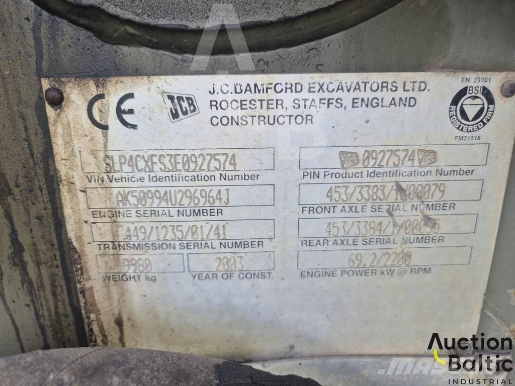 JCB 4 CX Ekskavatori-iekrāvēji