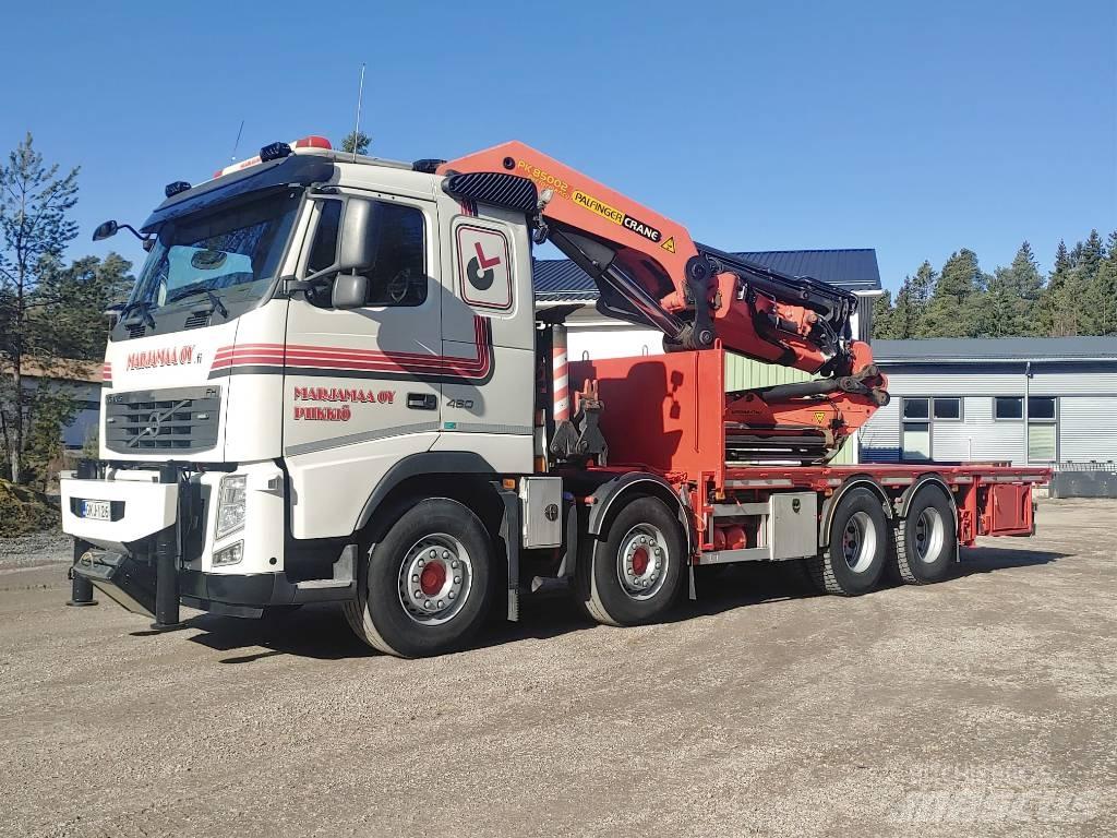 Volvo FH 460 Smagās mašīnas ar celtni