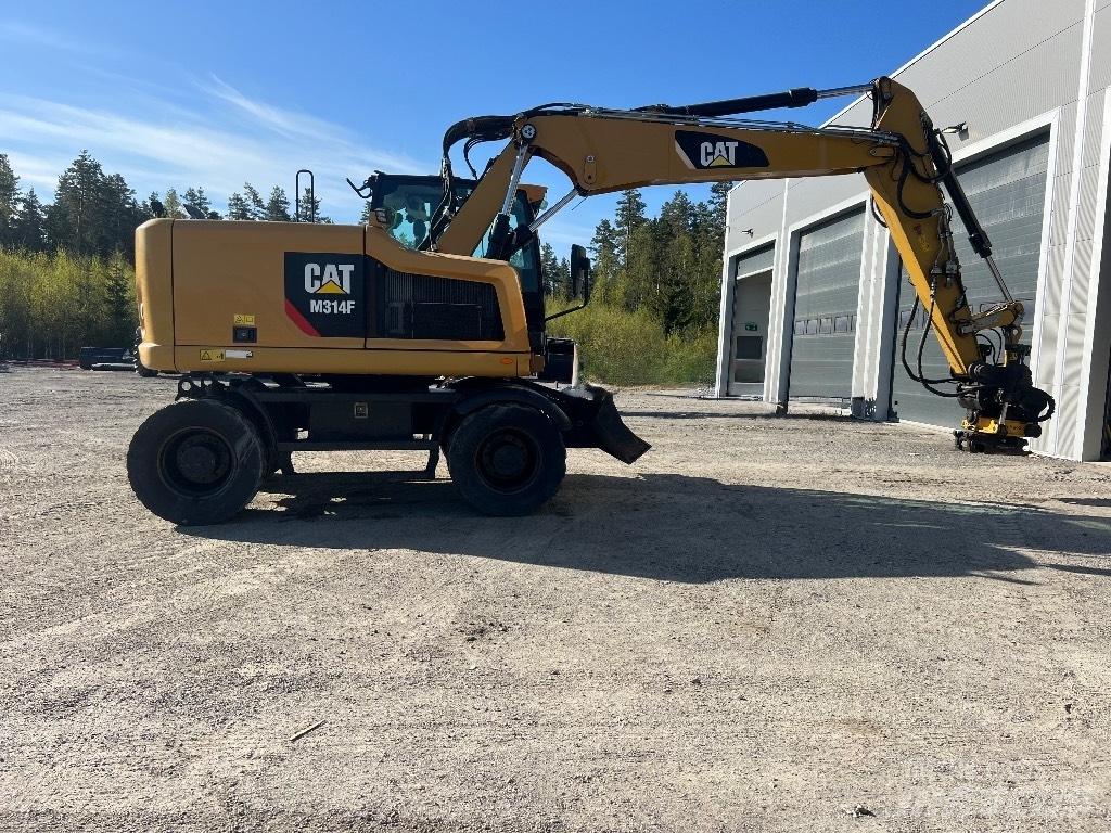 CAT M314F Ekskavatori uz riteņiem