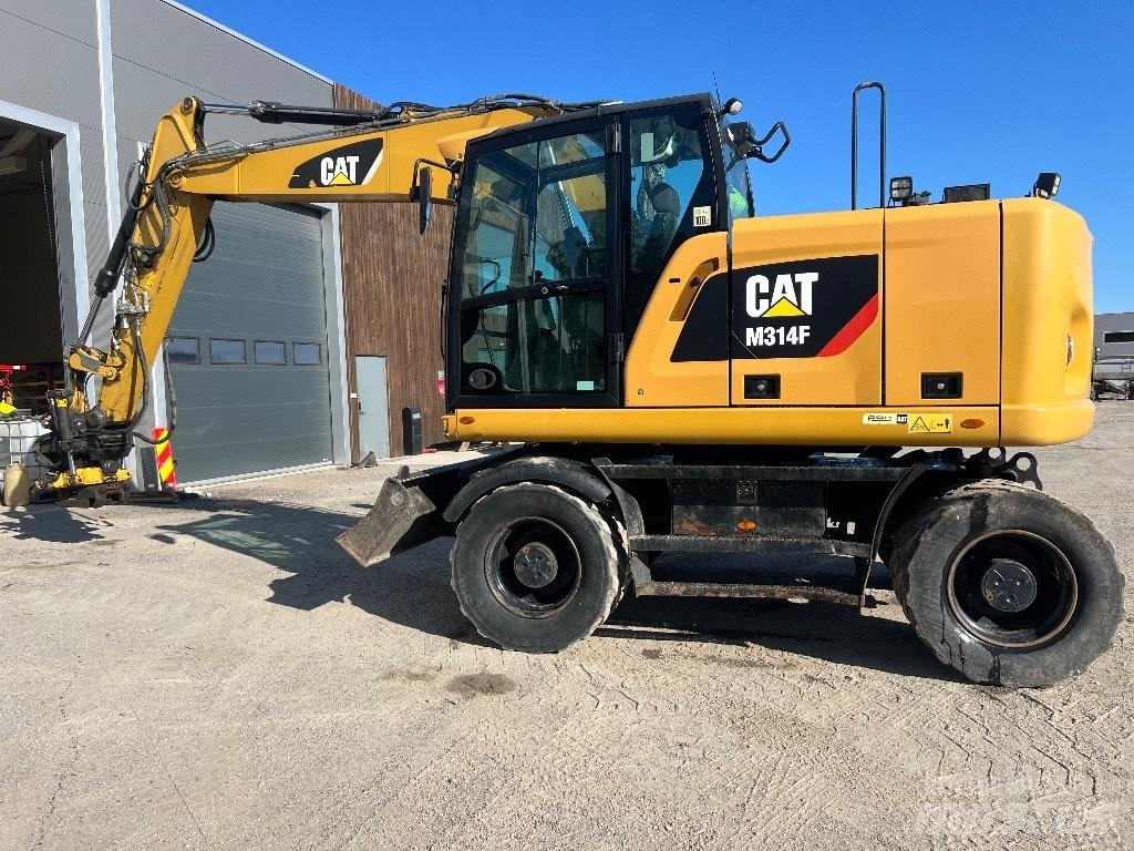 CAT M314F Ekskavatori uz riteņiem