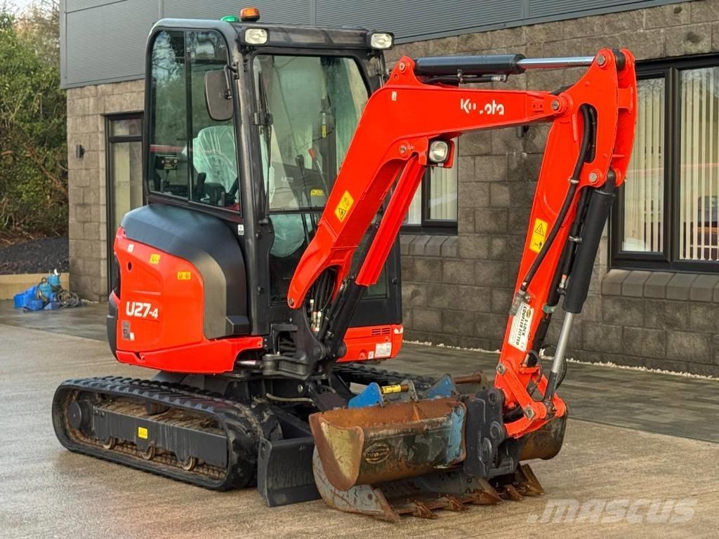 Kubota U 27-4 Mini ekskavatori < 7 t