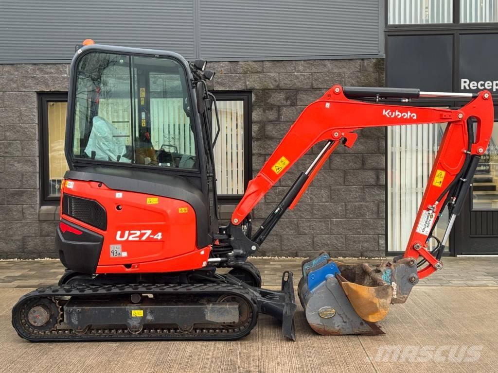 Kubota U 27-4 Mini ekskavatori < 7 t