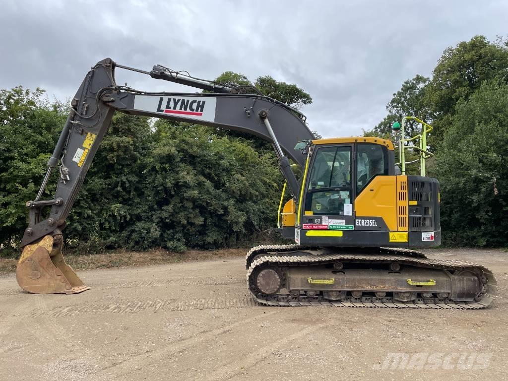 Volvo ECR 235 Kāpurķēžu ekskavatori