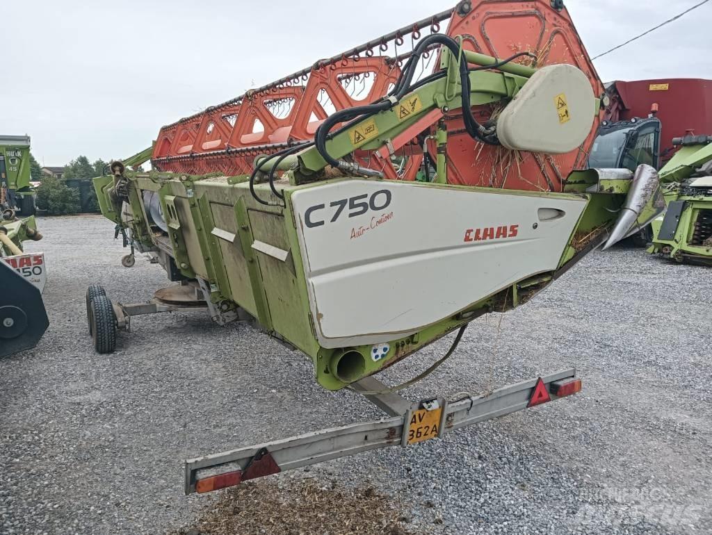 CLAAS C 750 Ražas novākšanas galvas