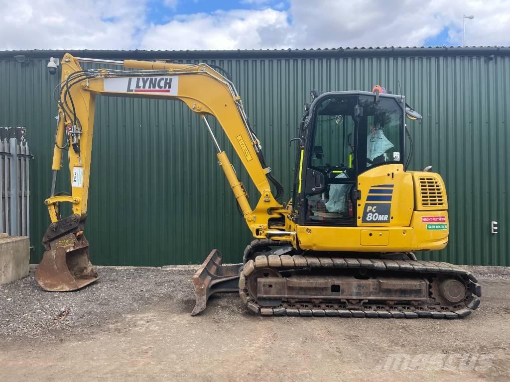 Komatsu PC 80 MR-5E0 Vidēja lieluma ekskavatori 7 t - 12 t