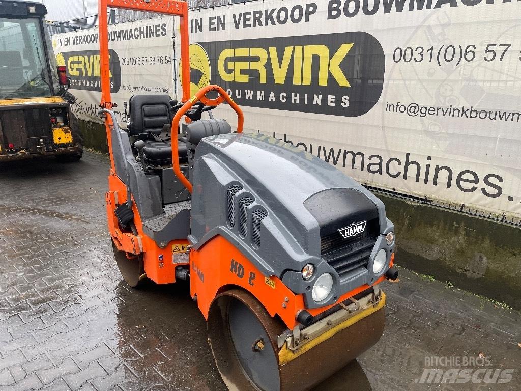 Hamm HD 8 VV Divvalču grunts veltņi