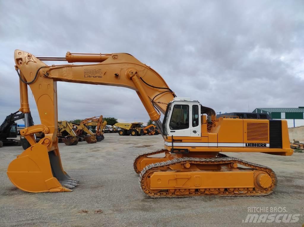 Liebherr R 984 B Kāpurķēžu ekskavatori