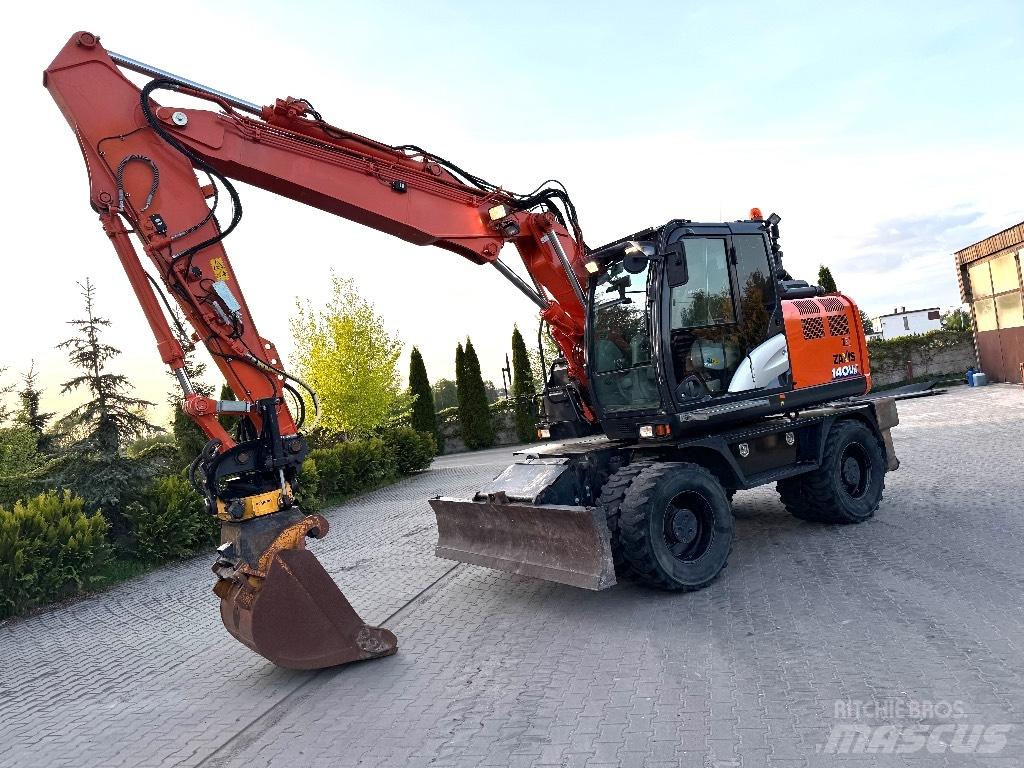 Hitachi ZX 140 W-6 Ekskavatori uz riteņiem