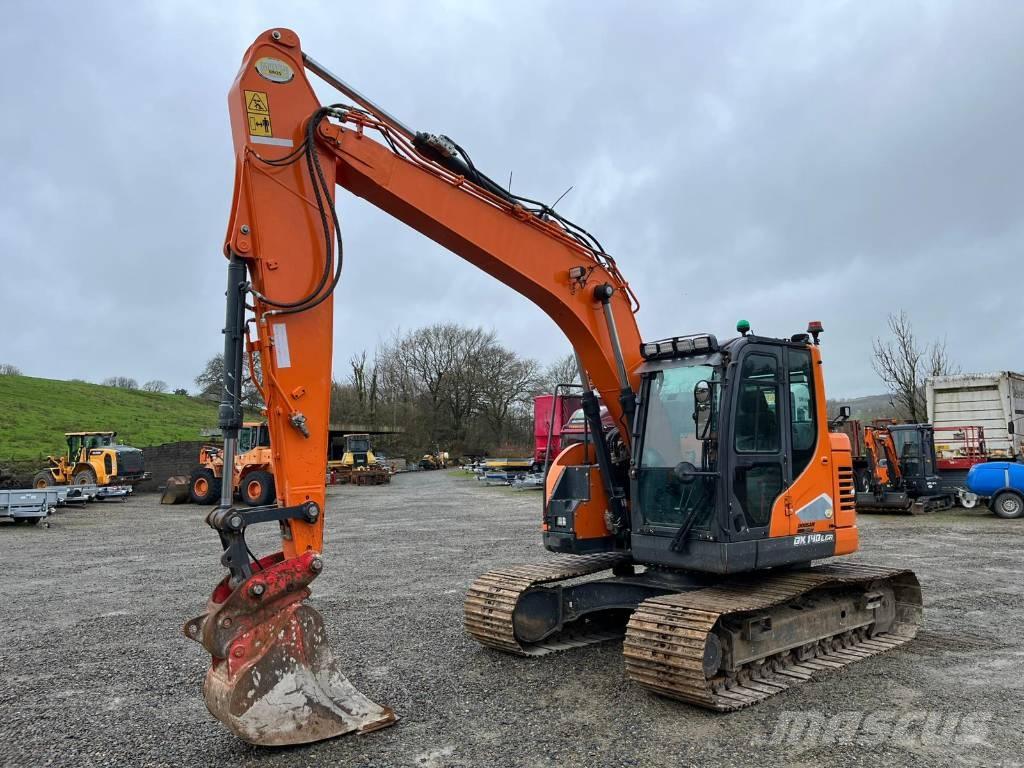 Doosan DX 140 LCR Kāpurķēžu ekskavatori