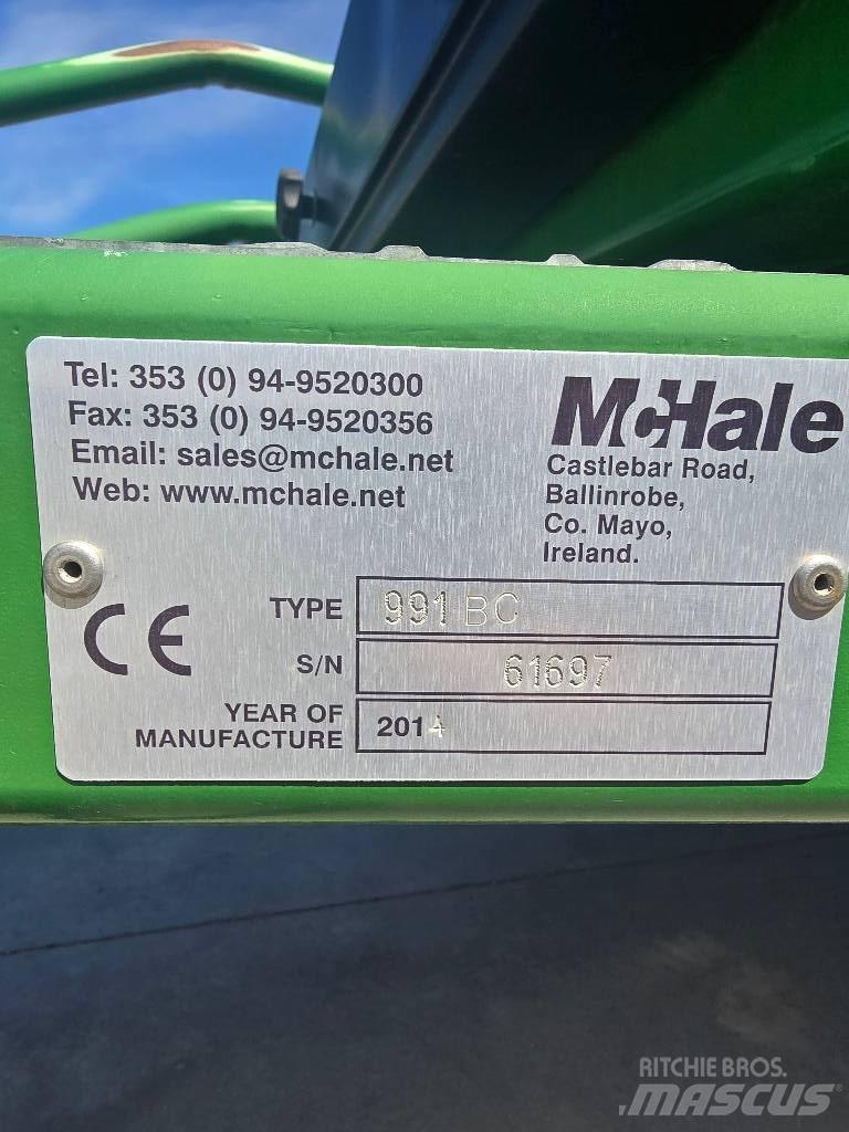 McHale Type 991 BC Rituļu ietinēji