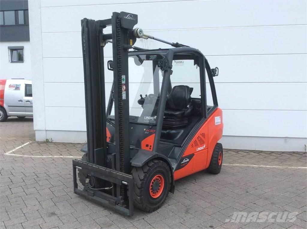 Linde H30D Tehnika ar dīzeļa dzinēju