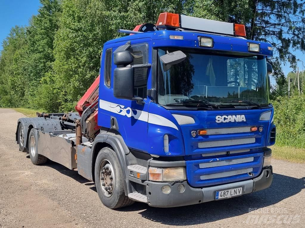 Scania P 380 Treileri ar āķi