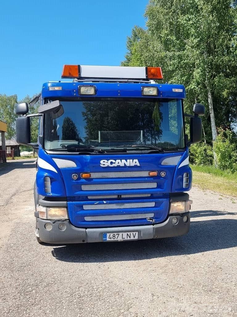 Scania P 380 Treileri ar āķi