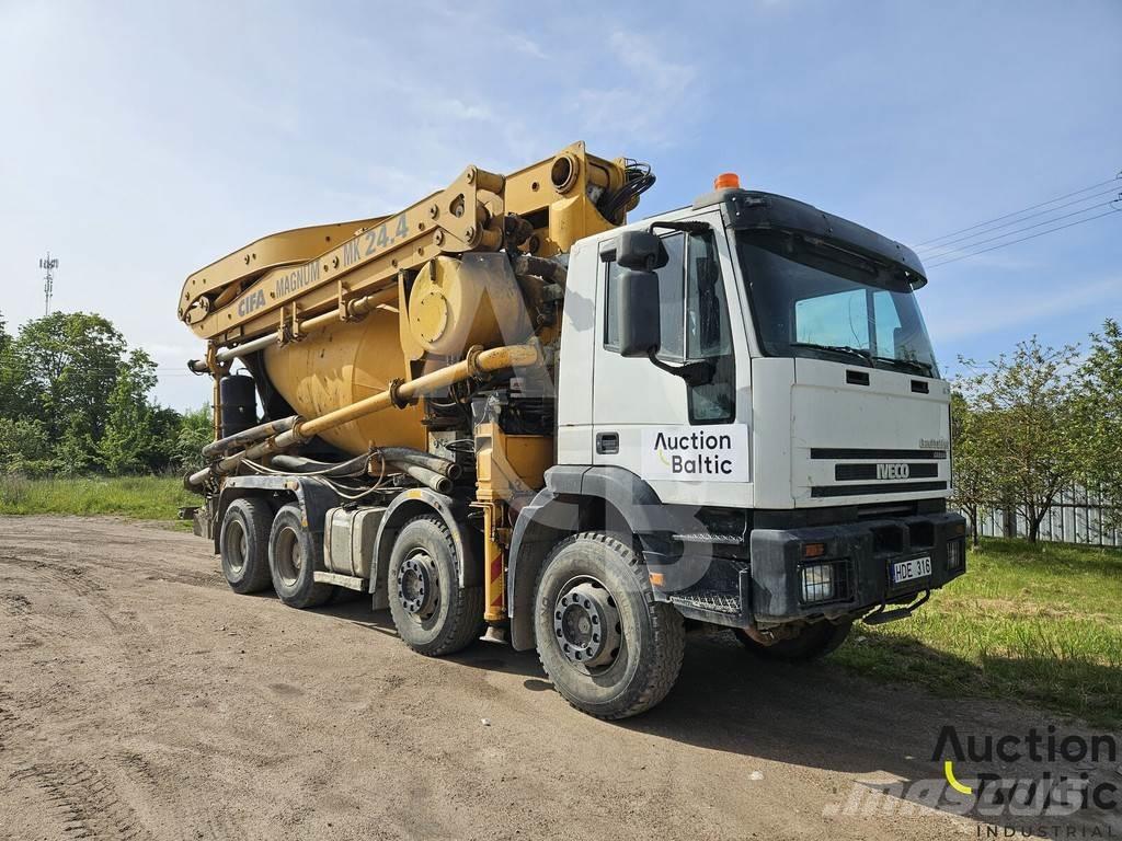Iveco Magirus Kravas mašīna- betona sūknis