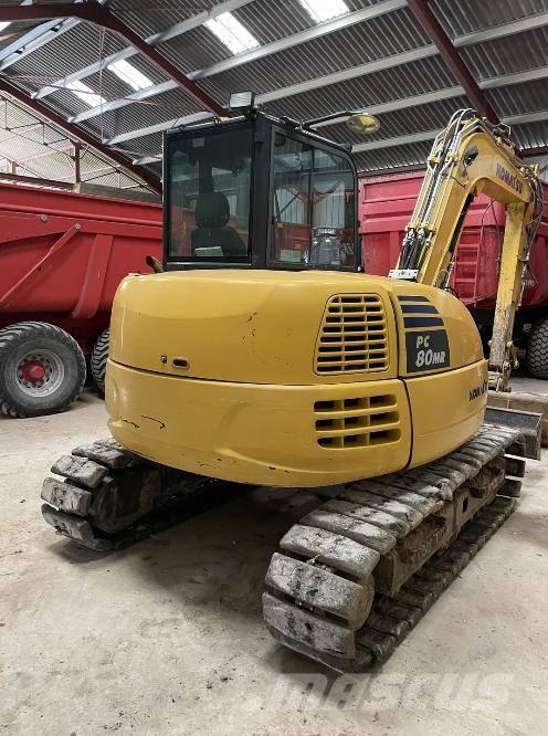 Komatsu PC80MR-5E0 Vidēja lieluma ekskavatori 7 t - 12 t