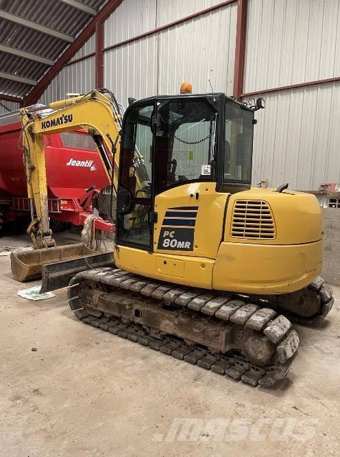 Komatsu PC80MR-5E0 Vidēja lieluma ekskavatori 7 t - 12 t