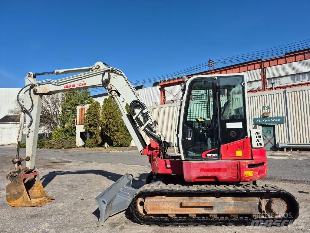 Takeuchi TB 280 FR Kāpurķēžu ekskavatori