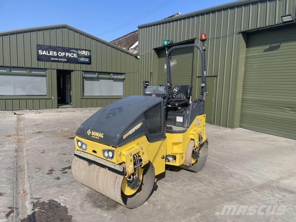 Bomag BW 120 AD Divvalču grunts veltņi