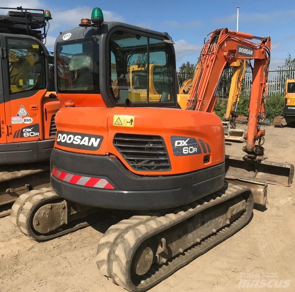 Doosan DX 60 R Mini ekskavatori < 7 t