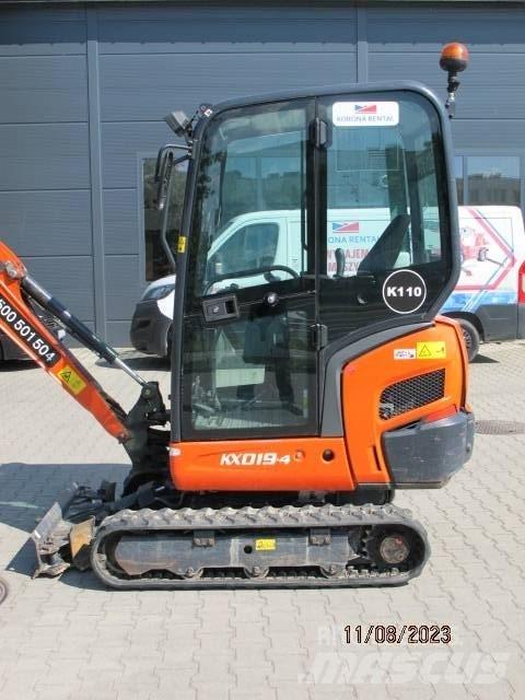 Kubota KX 019-4 Mini ekskavatori < 7 t