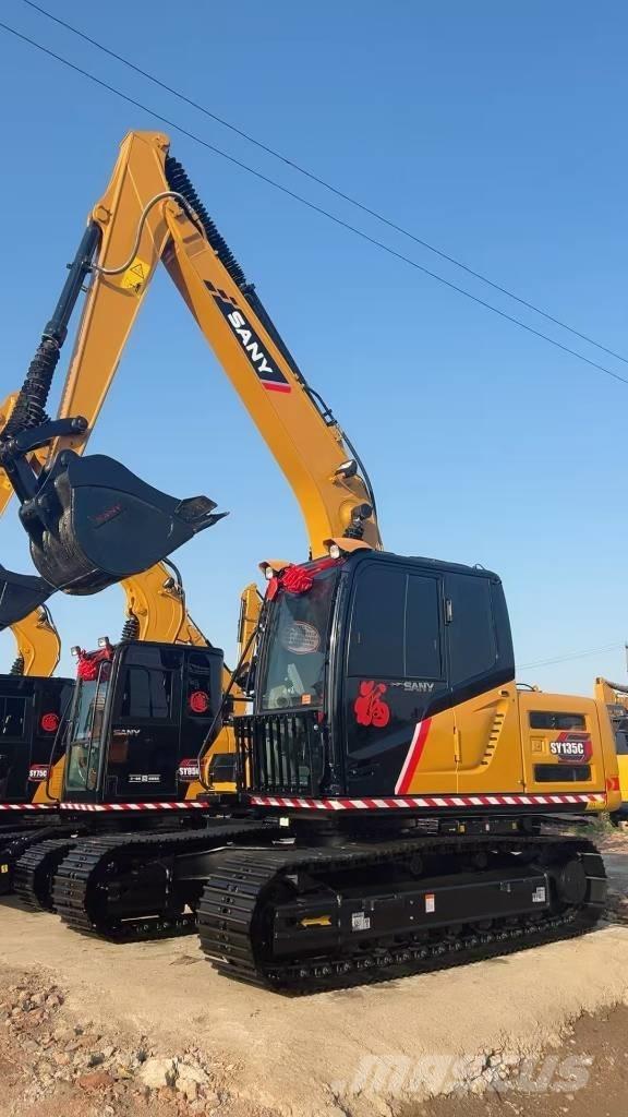 Sany SY 135 C Kāpurķēžu ekskavatori
