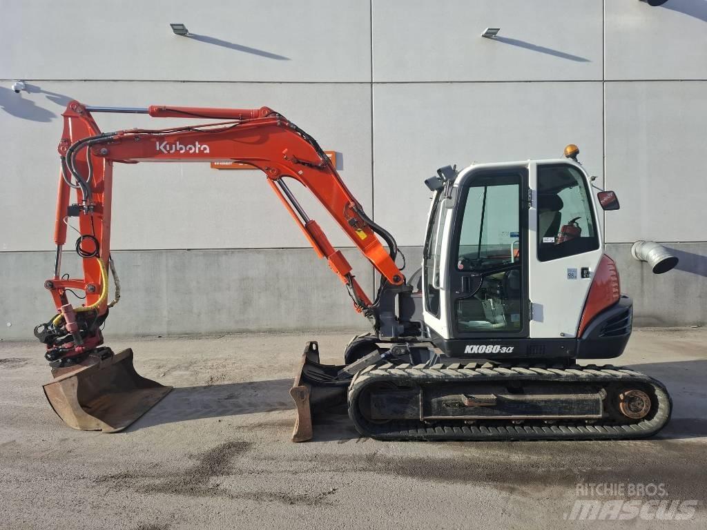 Kubota KX 080-3 Vidēja lieluma ekskavatori 7 t - 12 t