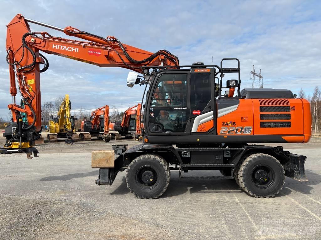 Hitachi ZX220W-7 2P Ekskavatori uz riteņiem