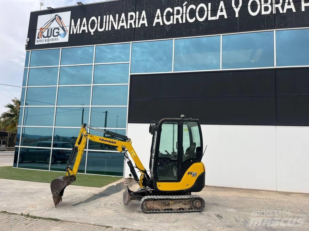 Yanmar SV 18 Mini ekskavatori < 7 t