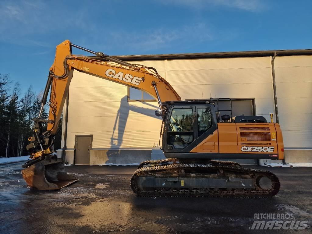 CASE CX250E Kāpurķēžu ekskavatori