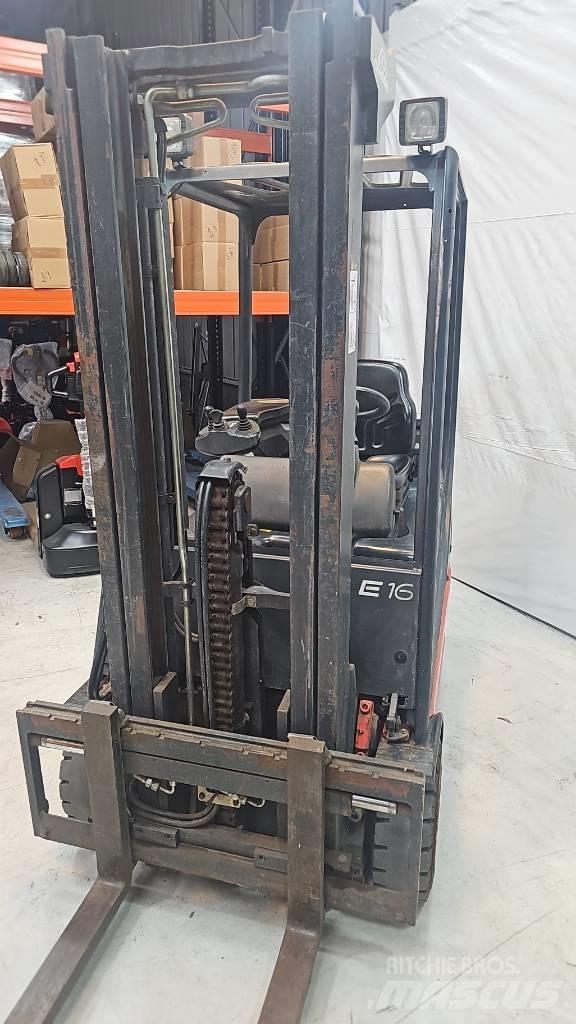 Linde E 16 C-02 Elektriskie iekrāvēji