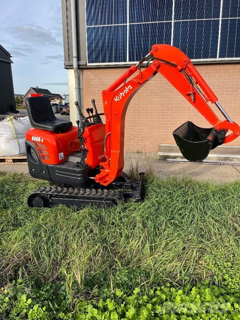 Kubota K 008-3 Mini ekskavatori < 7 t